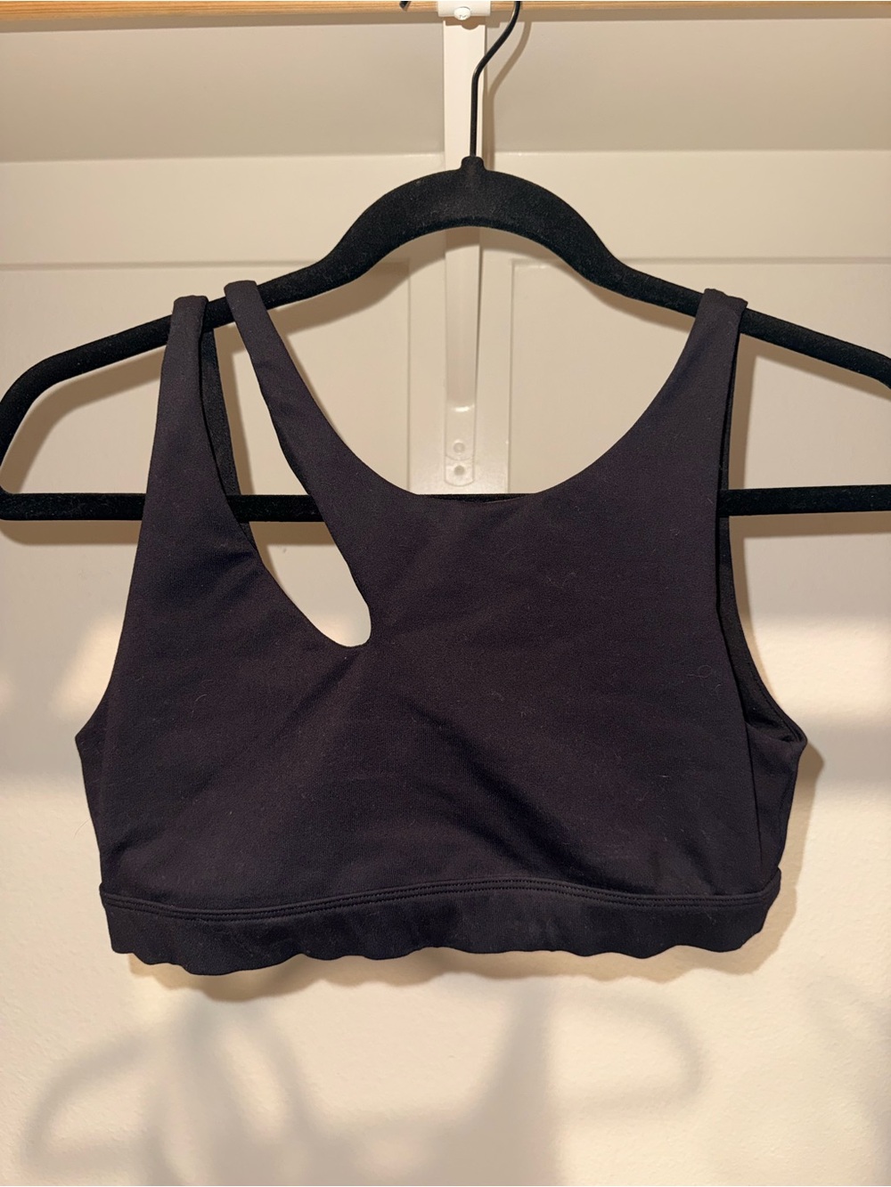 ALO Yoga Black Cutout Sports Bra